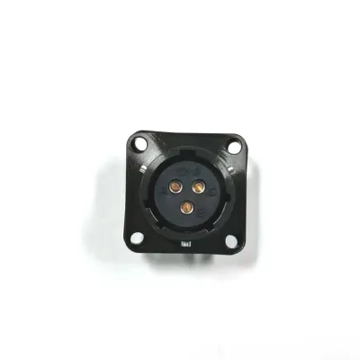 MIL 26482 3Pin Box Mounting Female Sokcet MS3112E 12-3Pin Connector With Solder Cup
