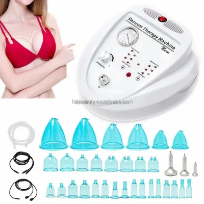 Professional Breast Enhancement 2 in 1 Cupping Vacuum Therapy Butt Lifting Breast Massage Butt Breast Enhancement Beauty Machine