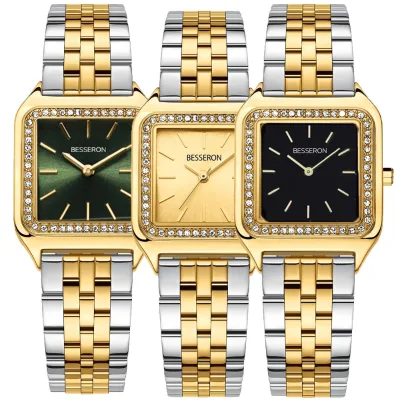 Classic 26*30mm Women Watch 316L Stainless Steel Hip Hop Case Japan Miyota Quartz Watch Waterproof Customize logo Watches