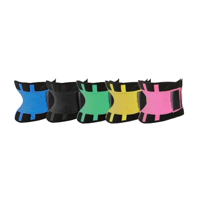 Hot Sale Waist Trimmer Belt Adjustable Men Gym Slimming Sweat Belt for Training Shaper Squat Waist Belt