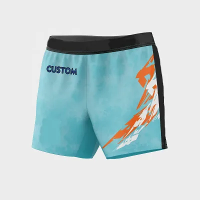 Sublimation 4-way Stretch Performance Tactical Combat Wrestling Mma Shorts Custom Brand Custom Logo Unisex Quick Dry
