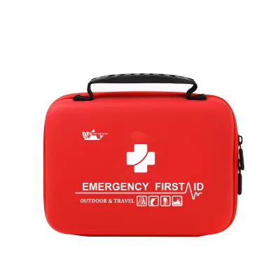 Latest Model Red Camping Small Aid Bag Custom Mini First Aid Kit for Outdoor