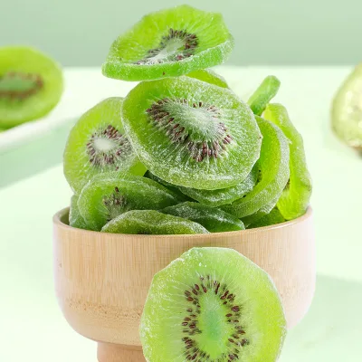 High Quality Dried Kiwi Fruit Snack Sweet Flavor Chinese Dried Kiwi Slices Fresh and Tasty