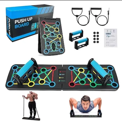 Cross-border Foldable Push-up Training Board Model FWC18 Multifunctional Home Chest Muscle Exercise Aid Fitness Board Wholesale