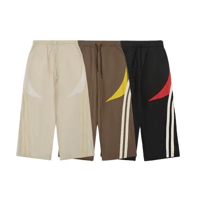 2023 Summer Men's Pants Cargo Wholesale Mens Nylon Cargo Pants Color Blocked Side Stripe Outdoor Pants