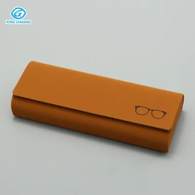 Factory Price Pressure-resistant Eyeglasses Case Handmade Leather Anti-scratch Spectacle Case