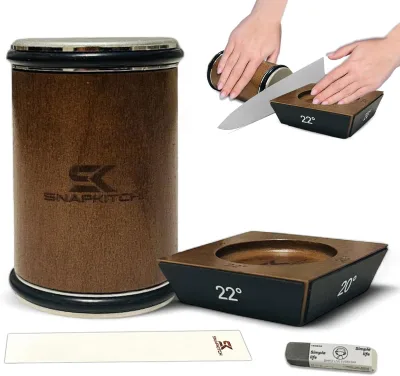 High Magnetic Angle Rolling Knife Sharpener Kit 15/17/20/22 Degrees Steel Roller Knife Stand Eraser Any Hardness Knives Kitchen