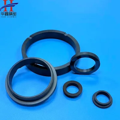 Silicon Carbide (SiC) Ceramic Rings Structural Parts Seal Ring Mechanical Seal Stationary Face Ring Cutting High Thermal