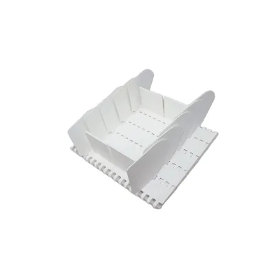 OPB Series Side Flight and Side Wall Belt  Modular Turning Net Belt Modular Straight Conveyor Belt Module Belt Side Wall Belt