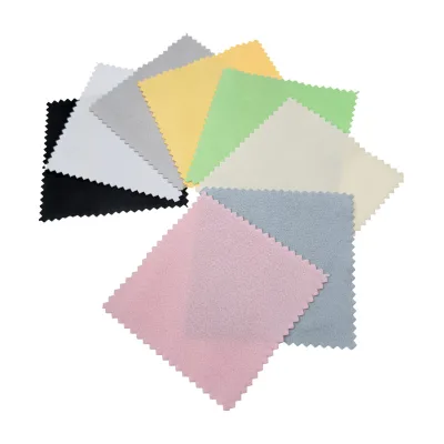 Hot Selling Microfiber Customized Necklace Bracelet Cleaning Cloth with Personalized Logo, Luxury Jewelry Polishing Cloth