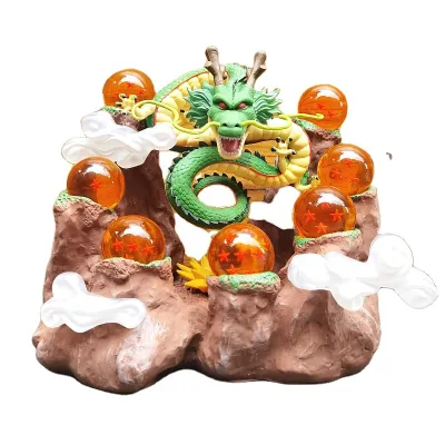 HY Dragon Z Action Figure Gk Bye Goku Pvc Model Doll Ornaments Anime Figure Collection Decoration Toys for Children Gift