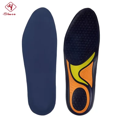 Triple Gel Design Shock Absorbing Arch Support Shoe Insole Massaging Energizing Comfort Gel Insoles