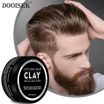 Factory Outlet 120g Barber Matte Finish Molding Hair Wax Hair Color Permanent Hair Clay for Men Multani Mitti