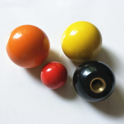Industrial Handle Knobs, Plastic Ball Knob, Metric Thread Adjustable Handle