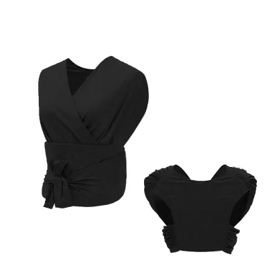 Baby Carrier Summer Cotton Cross Simple Carrier X Type Front Hold Baby Carrier