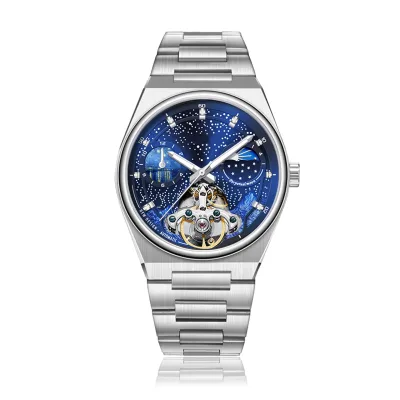 Women's Watch Japan Quartz Movement Waterproof Lightweight Metal Band Wristwatch