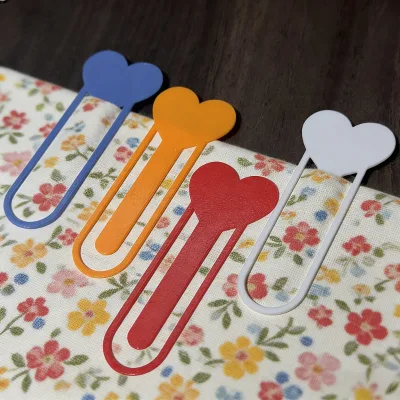 3D Printed Mini Sewing Clips PET Heart Shape Colorful Fabric Clips Marking Clips DIY Sewing Supplies Craft