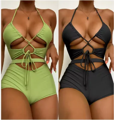 Hot-selling Sexy One-piece Swimsuits, Women's Tailored Swimsuits, Push-up Swimsuits, Beachwear Swimsuits