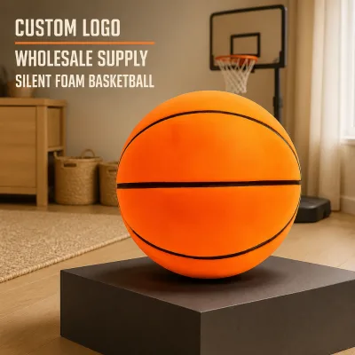 Aiju Weighted Silent Foam Basketball Size 7 Premium Quality Mute Ball for Indoor Recreation Ballon De Basket Durable