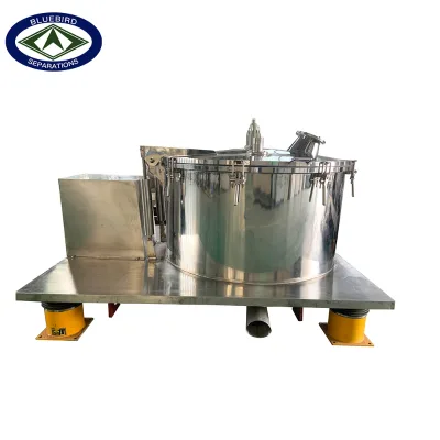Popular Enclosed Plate Filter Centrifuge for Chemical Slurry Dewatering Treatment