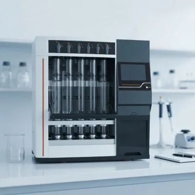 Drawell DW-F800 Fiber Analyzer Crude Fiber NDF ADF Testing Machine Agricultural Feed Plant Sample Analytical Equipment