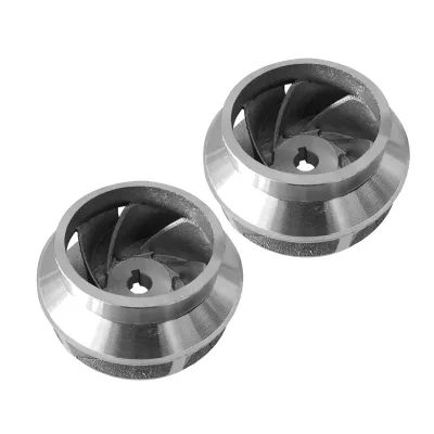 Professional Fluid Handling Machinery Custom Investment Casting CNC Processed Centrifugal Pump Impeller