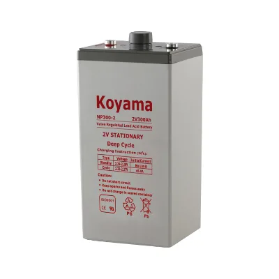 2V300ah Long Life Emergency Power UPS Storage Battery