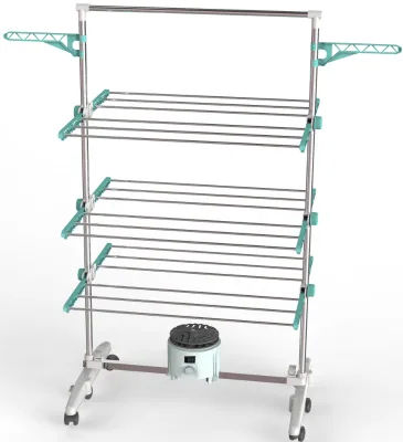 2 or 3 Tier Portable Foldable Fast Hot and Cool air Electric Clothes Dryer in Outdoor Indoor