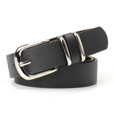 Classic Casual Belt With Single Prong Buckle for Jeans Pants Work and Business Mens Dress Belt
