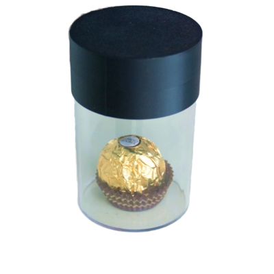 Romantic Chocolate Magic Trick Prop Newest Appearing Tricks with Cup Plastic Material for Magicians