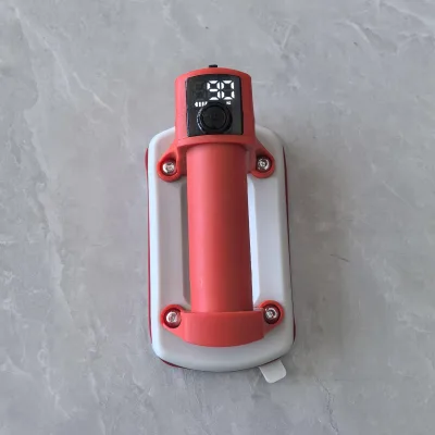 Mini 166x90mm Electric Vacuum Chuck with Digital Display, Industrial Ceramic Suction Cup for Narrow Rows, 90kg Load Capacity