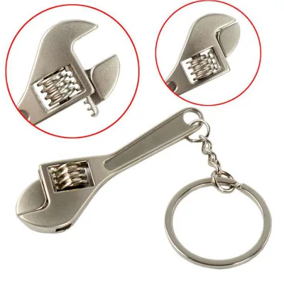 Custom Gift 3D Realistic Wrench Tool Key Chain Key Holder