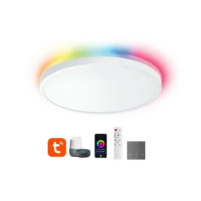 Tuya Smart Thin Ceiling Light Round Panel Light Led Etl
