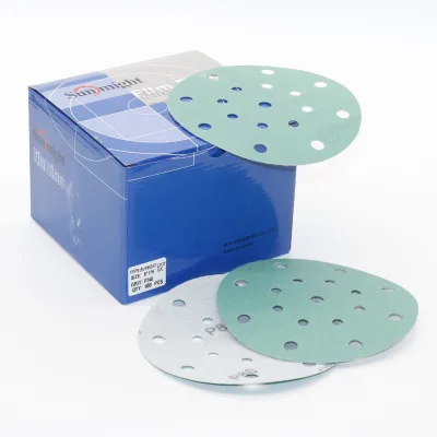 Best Quality PSA Sun Might L312T 125mm Film Sanding Disc With Hook and Loop 5" 400 600# Grit Wet and Dry100 Discs Per Box
