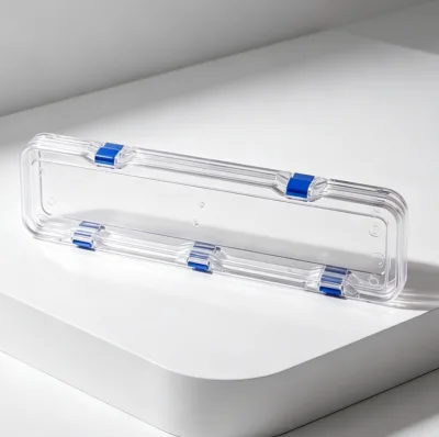 OEM Professional Lab Jewelry Storage Clear Supsensive Shock-proof Highly Elastic Watch Membrane Box
