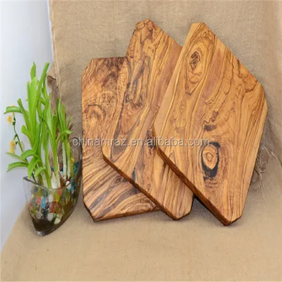 2023 Factory Wholesale Customized Kitchenware Olive Wooden Chopping Board