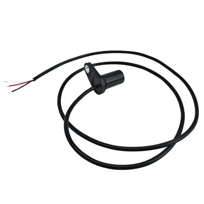 Robust NPN High Sensitive HD Square Wave Pulse Output Magnetic Sensor Low Power Consumption Gear Wheel Sensor