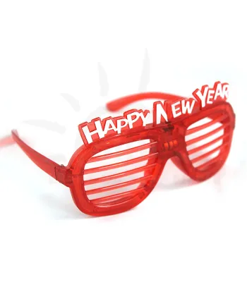 China Supplies Flashing Shutter Led Party Eyeglasses Wholesale with Cheap Price for Promotional Event