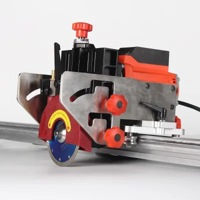 Combined Guide Rail Can Cut 45 Degrees 90 Degrees Lengthened Ceramic Tile Herringbone Saw Stone Cutting Machine