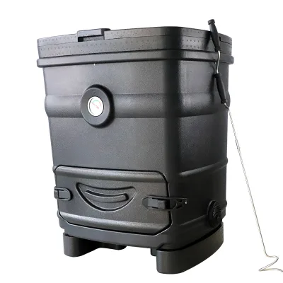 Export-Grade Plastic 260L Extra-Large Insulated Compost Bin Thick EPP Thermal Layer Year-Round Eco-Friendly Aerobic Composting