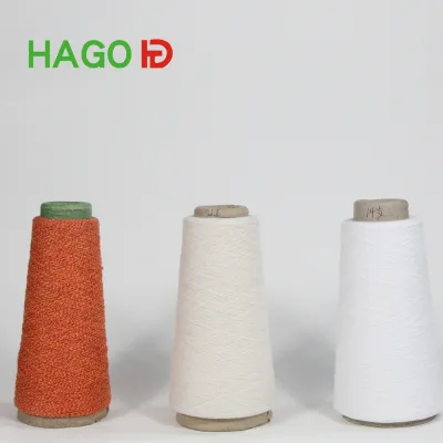 Recycle Regenerated 52% Cotton 48% Polyester Melange Yarn for Knitting