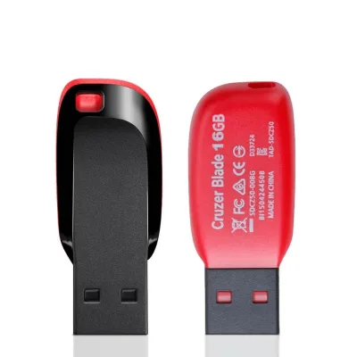 Wholesale New Mini High-Speed USB 2.0 Plastic 16GB/32GB/64GB Car Computer USB Flash Drive Bulk Supply System U-Disk