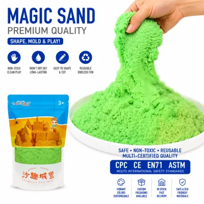 Non-toxic Dynamic Play Sand Set, Children's Creative Sensory Sand, Multi-color Magic Sand Production Factory
