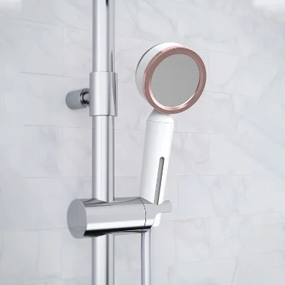 Hot Sale European Hand Held Shower Head Remove Chlorine,mental,hard Water with Filter 15 Stage