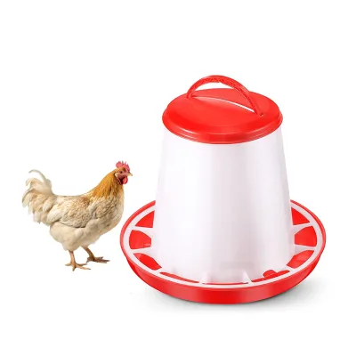 Plastic Poultry Feeders 1.5 kg Poultry Farms Animal Water Dispensers for Chicken Pigeon Duck
