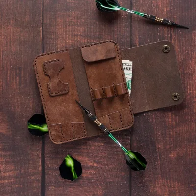 Custom Dart Carrying Case for Steel and Soft Darts Set and Extra Accessories, Dart Case