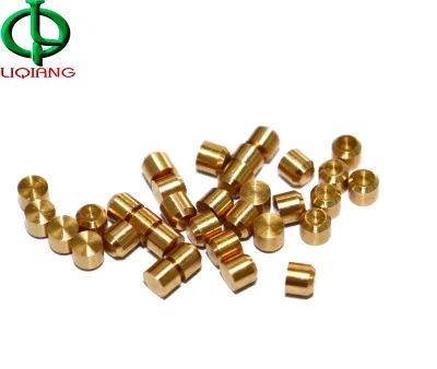 Brass Pillars Bright Uncoated Finish Round Head