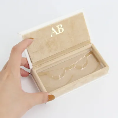 Luxury Custom High Quality Cardboard Eyelash Box Custom Eyelash Packaging Lash Box Elegant Eyelash Boxes