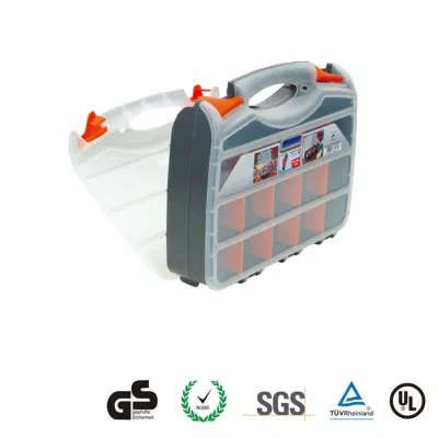 12.5" Compartments Organizer Box Heavy Duty PP Plastic with Removable Dividers for Multi Industry Wholesale OEM ODM