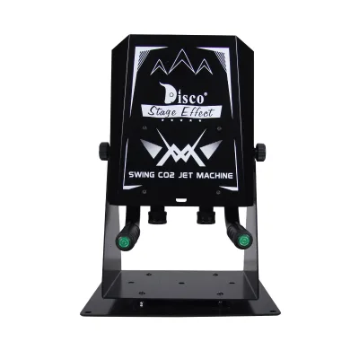 Special Effects CO2 Swing Jet Cannon Co2 Machine air Jet Machine for DJ Party Night Club